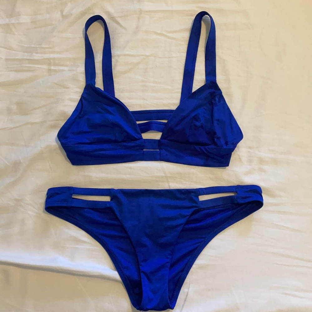 COPY - Vitamin A Sapphire Ecolux bikini set